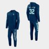 kraken blue authentic pro hoodie pants set