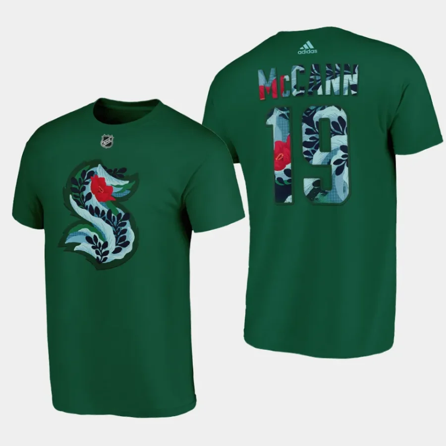 kraken jared mccann green 2024 green night special t shirt