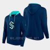 kraken navy special edition 2.0 team logo pullover hoodie