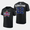 kraken oliver bjorkstrand black primary logo 2024 nhl all star t shirt