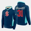 kraken philipp grubauer navy 2024 nhl winter classic authentic pro hoodie