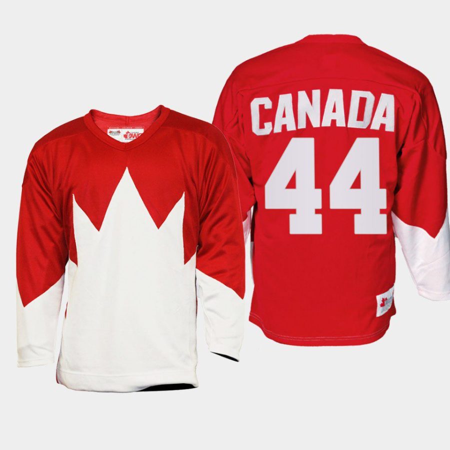 kyle burroughs canada red summit series replica jersey