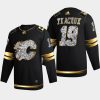 matthew tkachuk flames black 2022 stanley cup playoffs diamond edition authentic jersey