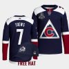 men avalanche devon toews primegreen 2022 central division champions navy jersey