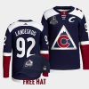 men avalanche gabriel landeskog primegreen 2022 central division champions navy jersey