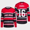 men blackhawks jujhar khaira 2022 authentic primegreen reverse retro 2.0 red jersey