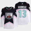 men blue jackets johnny gaudreau eastern conference 2023 nhl all star authentic black jersey