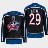 men blue jackets patrik laine 2022 authentic primegreen reverse retro 2.0 navy jersey