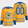 men blues custom 2022 authentic primegreen reverse retro 2.0 yellow jersey