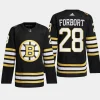 men bruins derek forbort 2023 24 primegreen 100th anniversary authentic player black jersey