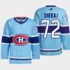 men canadiens arber xhekaj 2022 authentic primegreen reverse retro 2.0 blue jersey