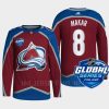 men canucks cale makar authentic 2022 nhl global series burgundy jersey