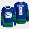 men canucks conor garland 2022 primegreen authentic pro alternate blue jersey