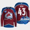 men canucks darren helm authentic 2022 nhl global series burgundy jersey