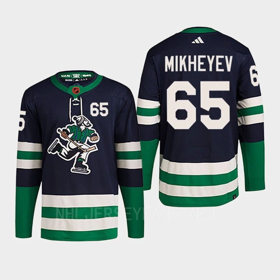 men canucks ilya mikheyev 2022 authentic primegreen reverse retro 2.0 navy jersey