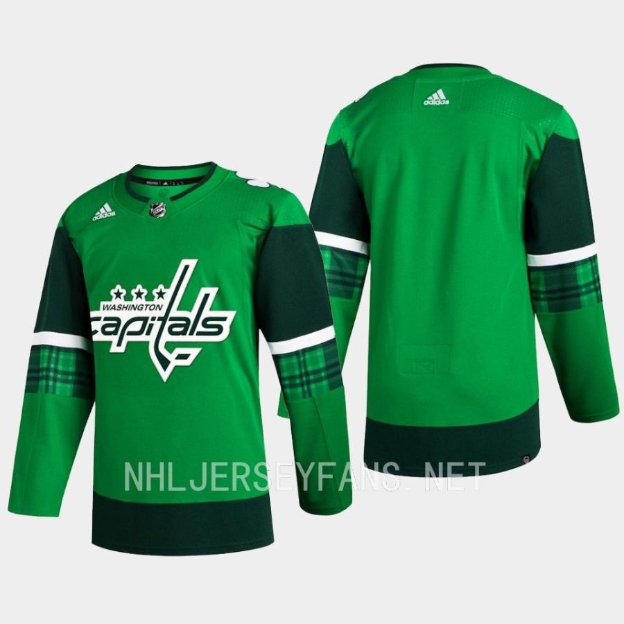 men capitals 2023 st. patricks day primegreen authentic jersey green