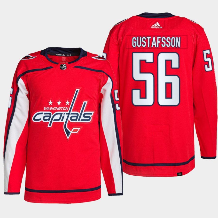 men capitals erik gustafsson 2022 home primegreen authentic red jersey