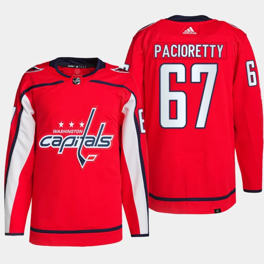 men capitals max pacioretty authentic pro home primegreen red jersey