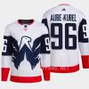 men capitals nicolas aube kubel primegreen authentic 2023 nhl stadium series white jersey