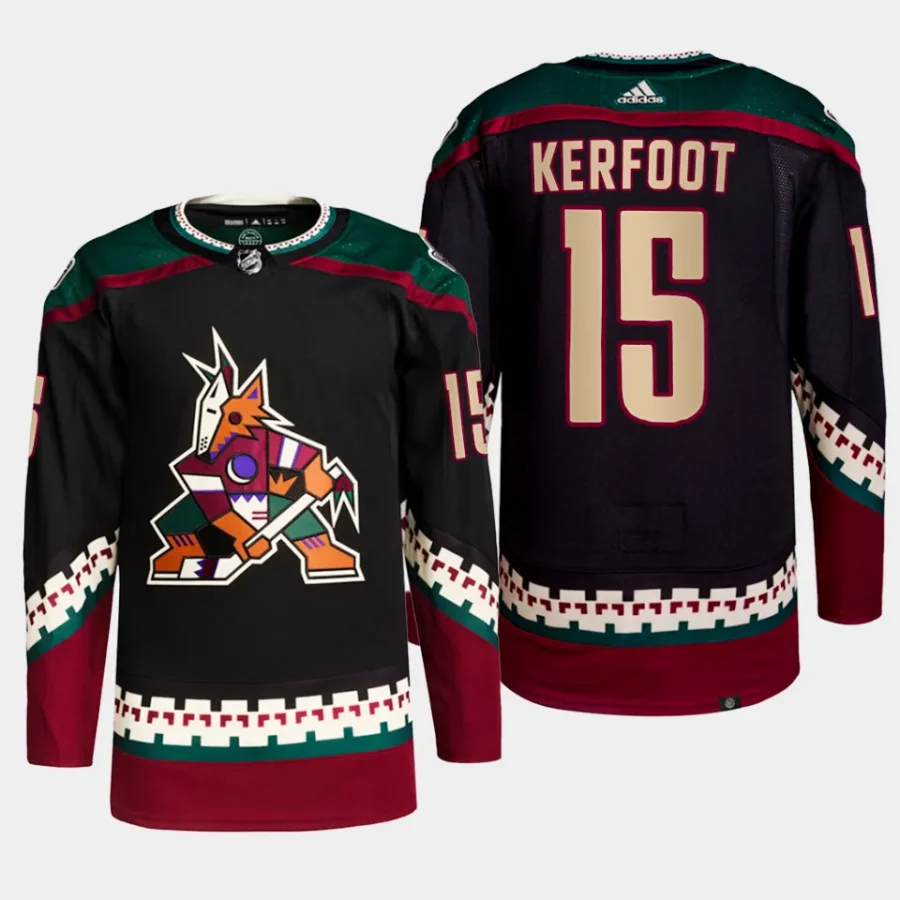 men coyotes alex kerfoot primegreen home authentic pro black jersey