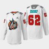 men coyotes janis moser warmup los yotes night 2022 white jersey