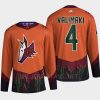 men coyotes juuso valimaki 2022 authentic primegreen reverse retro 2.0 orange jersey