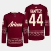 men coyotes steven kampfer 2022 23 authentic pro alternate red jersey