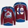 men custom avalanche burgundy 2022 nhl global series finland edition jersey