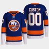 men custom islanders royal home primegreen authentic pro jersey