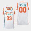 men custom sabres white flint tropics basketball semi pro jersey