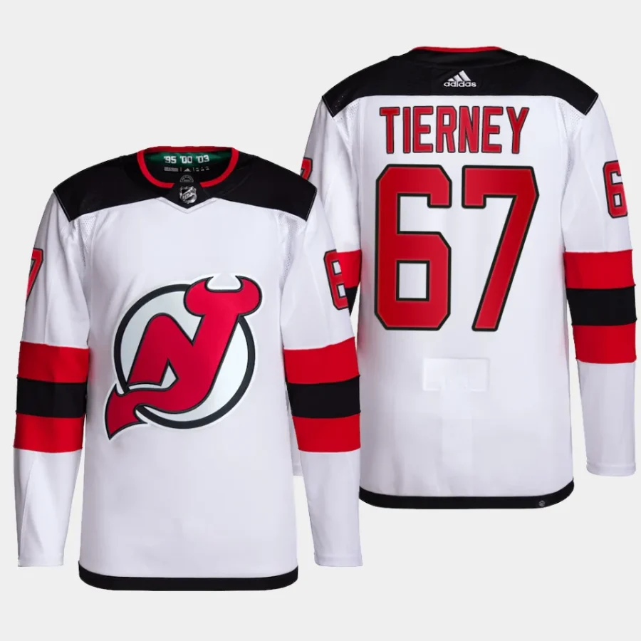 men devils chris tierney primegreen away authentic pro white jersey