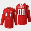 men devils custom warm up 2023 fan appreciation red jersey