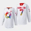 men devils dougie hamilton special 2023 pride night white jersey