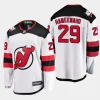 men devils lenni hameenaho men 2023 nhl draft away breakaway player white jersey