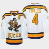 men ducks cam fowler ice hockey the mighty ducks white jersey