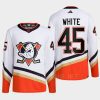 men ducks colton white 2022 authentic primegreen reverse retro 2.0 white jersey