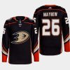 men ducks gerry mayhew 2022 primegreen authentic pro home black jersey