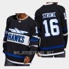 men ducks ryan strome authentic hawks black jersey