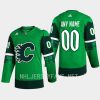 men flames custom 2023 st. patricks day primegreen authentic jersey green