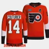 men flyers sean couturier 2023 24 primegreen home authentic pro burnt orange jersey