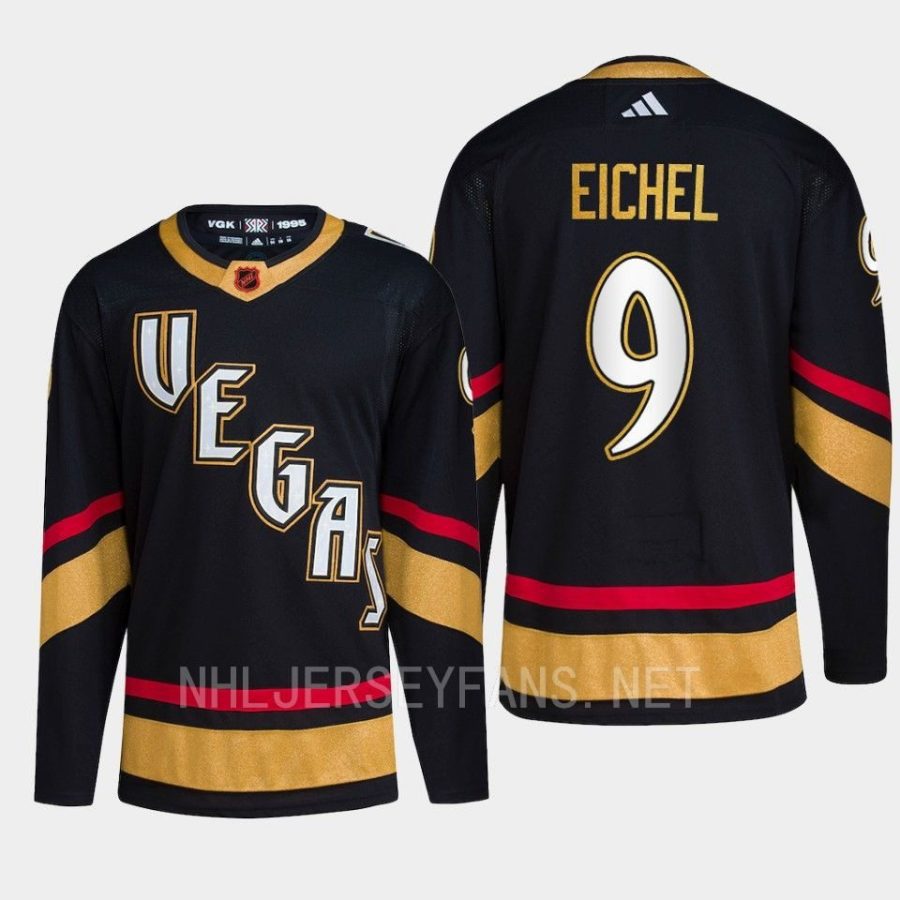 men golden knights jack eichel 2022 primegreen authentic reverse retro 2.0 black jersey