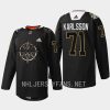 men golden knights william karlsson warmups black history night 2023 black jersey