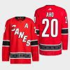 men hurricanes sebastian aho 2022 authentic primegreen reverse retro 2.0 red jersey