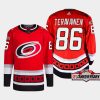 men hurricanes teuvo teravainen 2022 23 25th anniversary third red jersey