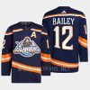 men islanders josh bailey 2022 primegreen authentic reverse retro 2.0 navy jersey