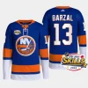 men islanders mathew barzal authentic home 2024 nhl all star skills royal jersey