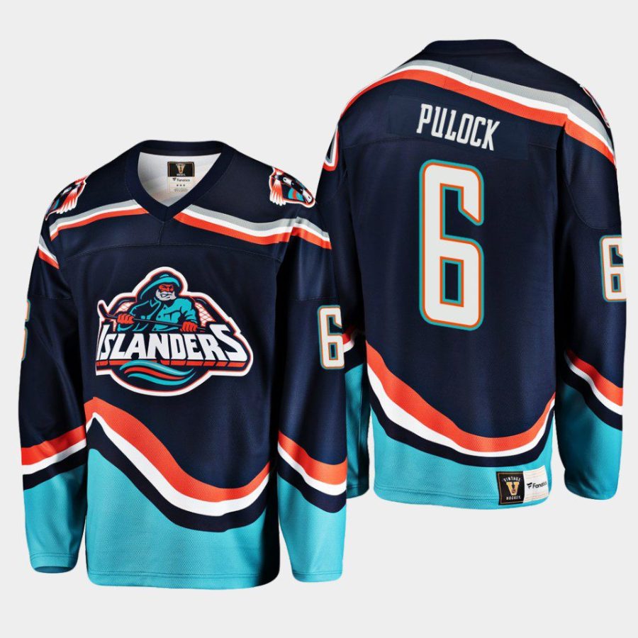 men islanders ryan pulock 2022 23 replica reverse retro 2.0 navy jersey