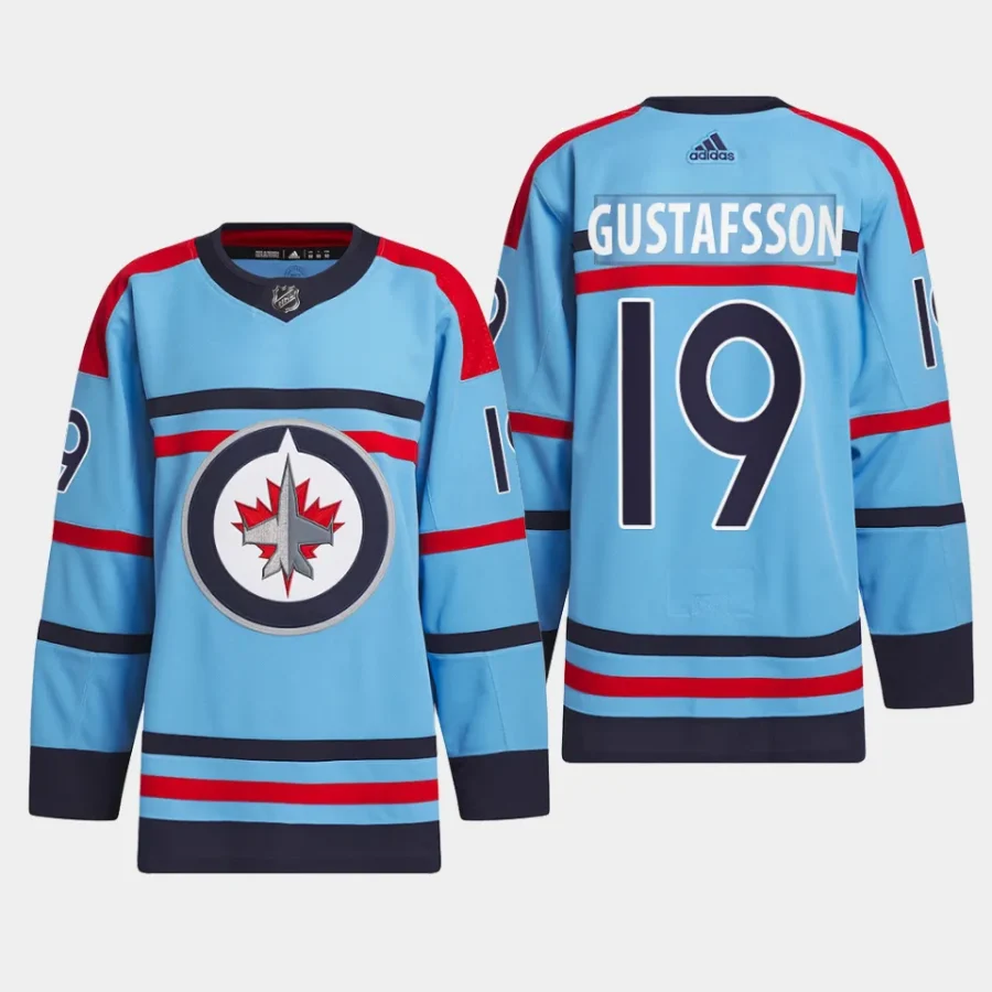 men jets david gustafsson 2023 24 primegreen rcaf centennial authentic light blue jersey