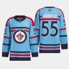 men jets mark scheifele 2023 24 primegreen rcaf centennial authentic light blue jersey