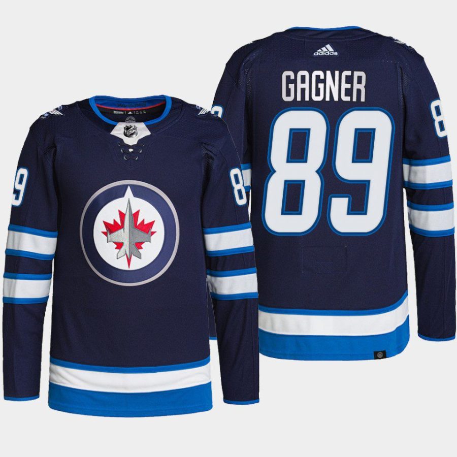 men jets sam gagner 2022 23 home authentic primegreen navy jersey